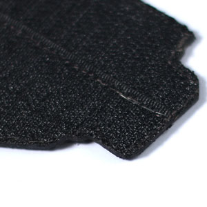 Patch with Velcro hook backing