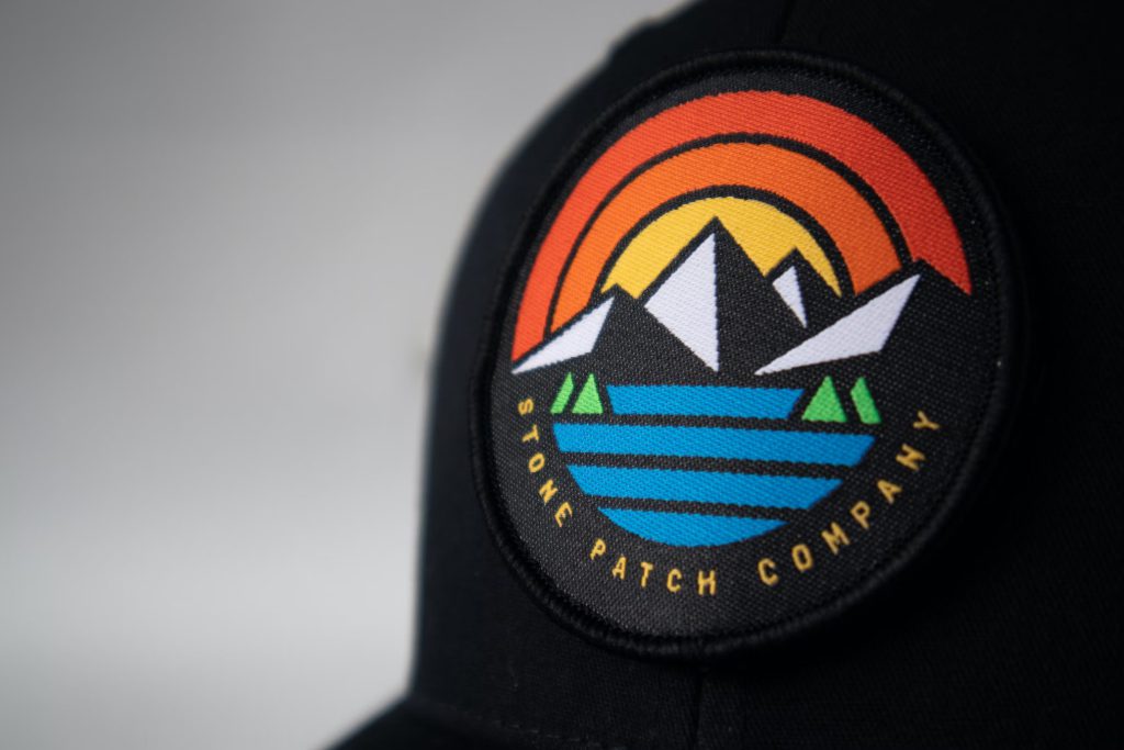 Woven Custom Hat patches no minimum