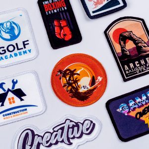 Embroidery + Printed Patch