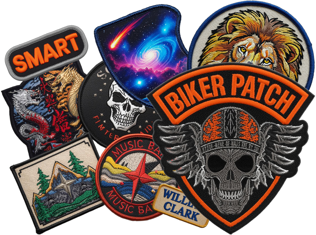Custom Patches - Embroidered Patches, Sublimation patches, Printed Patches, Biker Patches, Woven Patches, Blank Patches