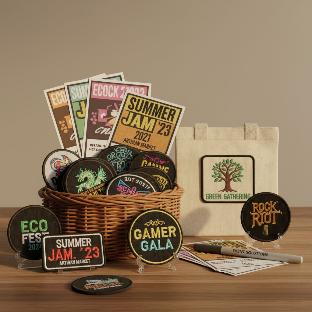 Embroidered Patches for Promotions & Events