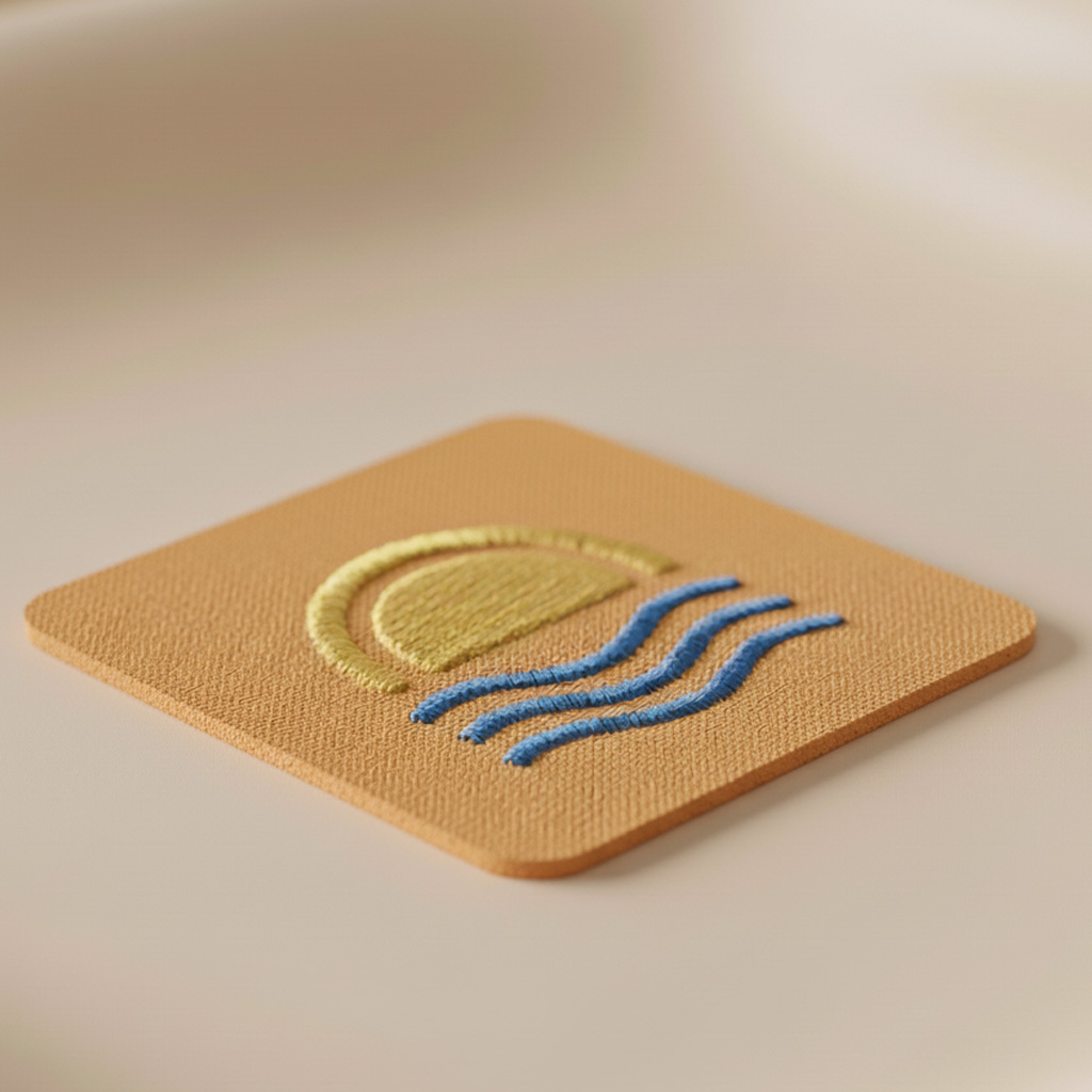 Laser Cut Embroidered Patches