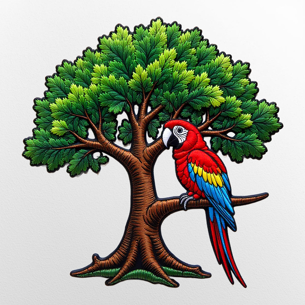 Printed Embroidered Patches