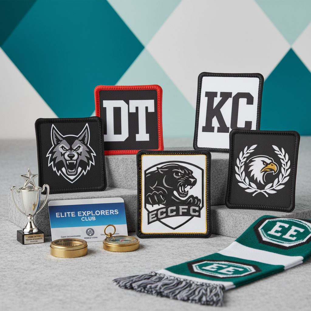 Team and Club Identity Custom Printed Patches