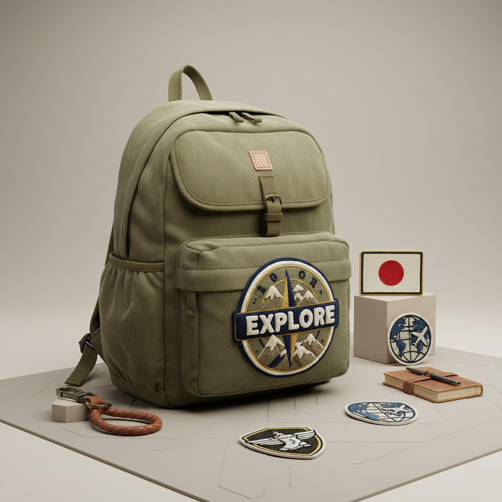 Backpack Custom 3D Puff Embroidered Patches