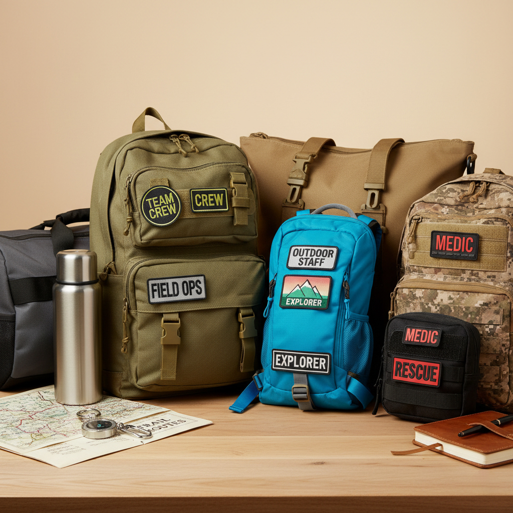 Backpacks & Bags - Custom Name Patches