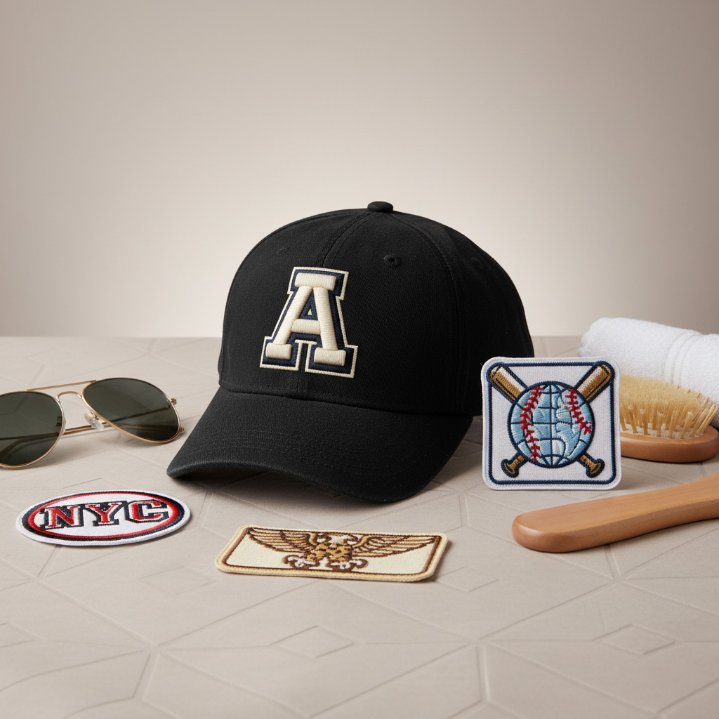 Cap Custom 3D Puff Embroidered Patches