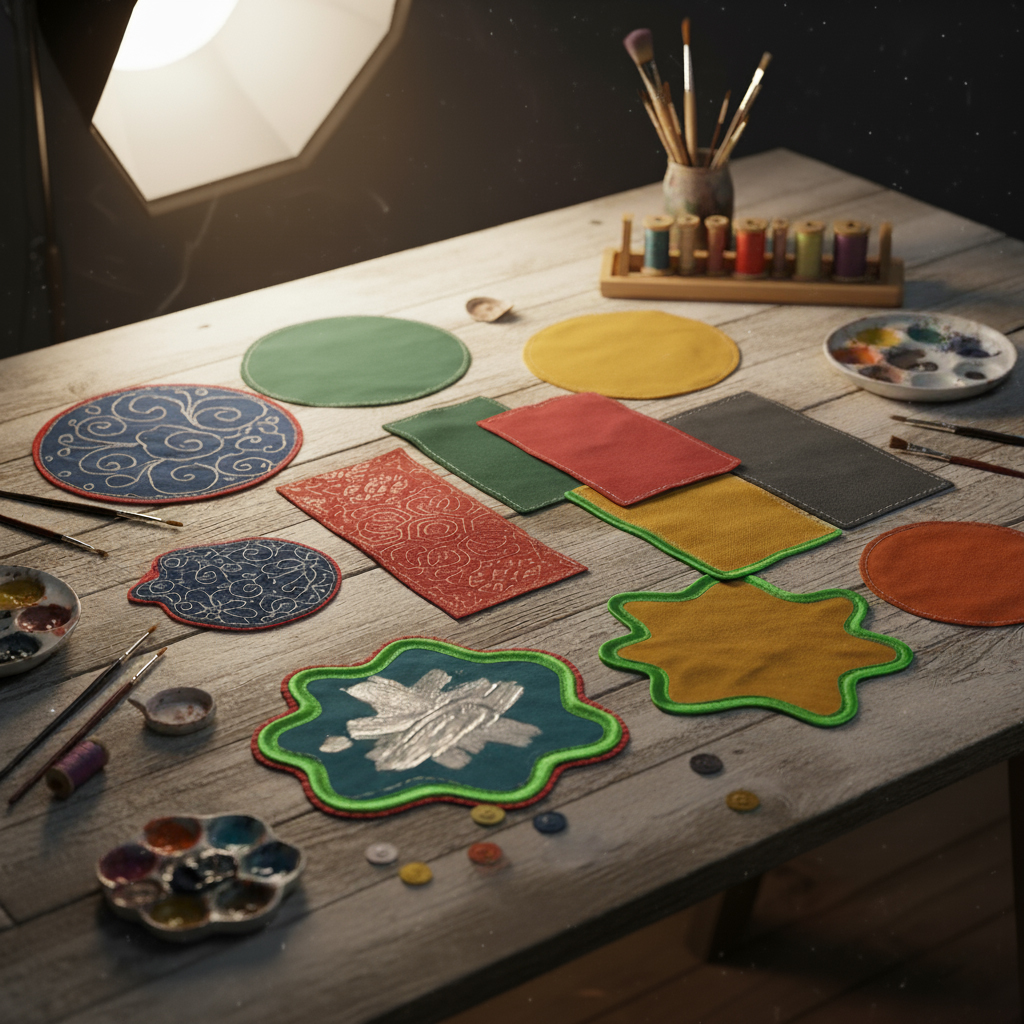 Experimental Design Patches - Custom Blank Patches