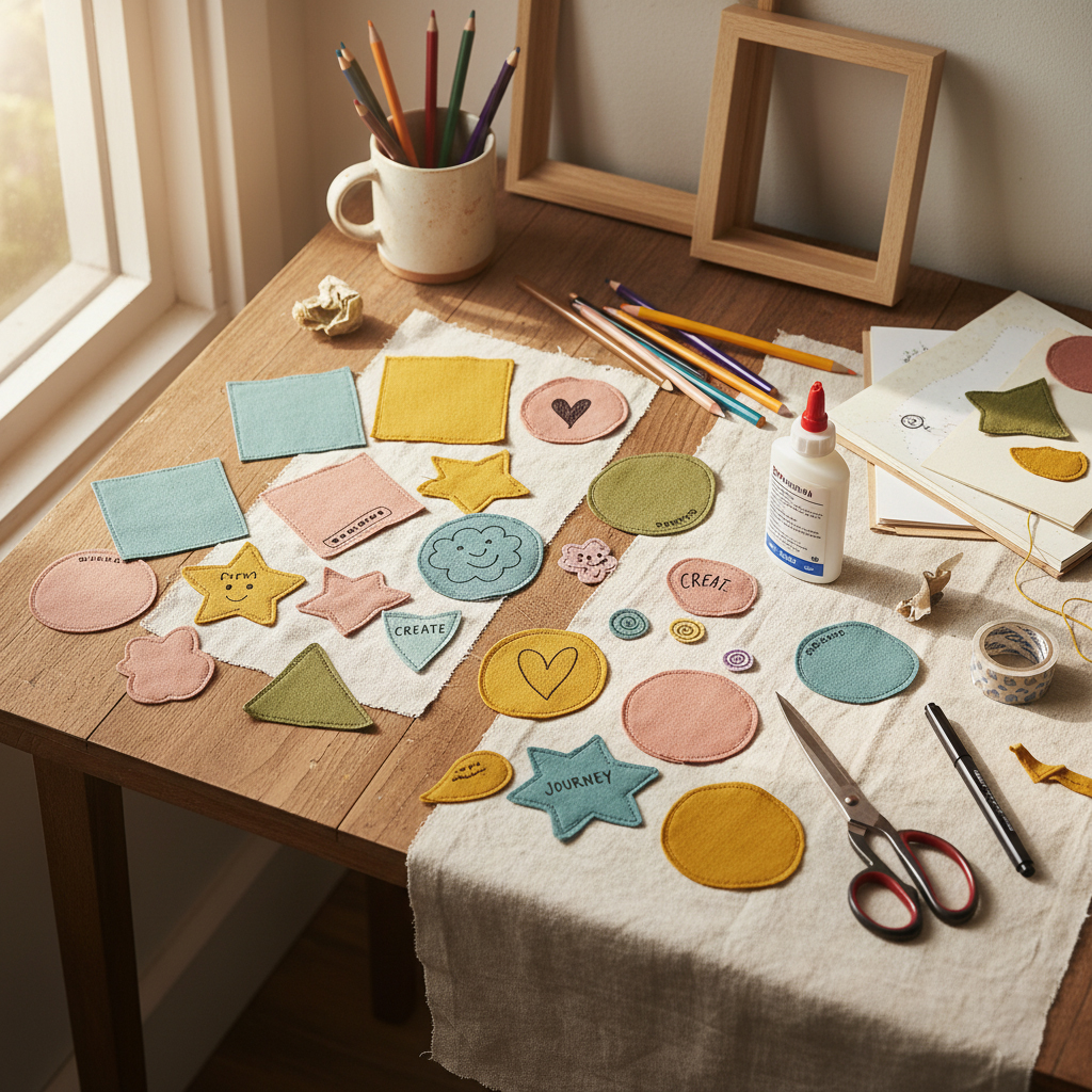 Hobby & Art Projects Patches - Custom Blank Patches