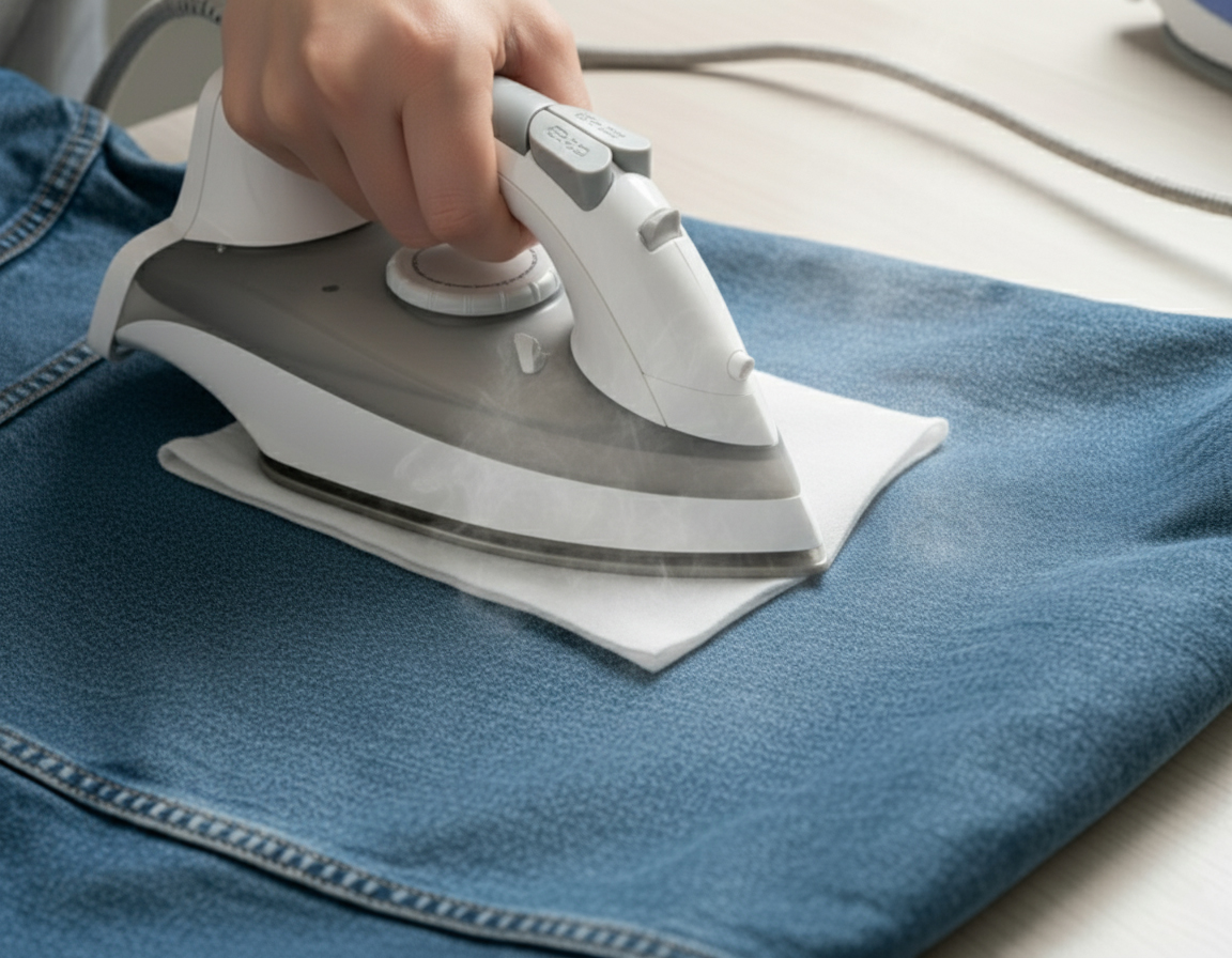 How to Iron on Patches Step 3 - Custom Iron-On Patches