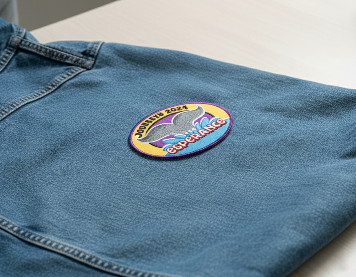 How to Iron on Patches Step 4 - Custom Iron-On Patches