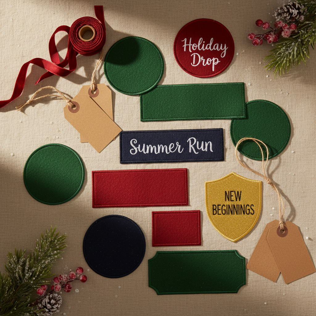 Limited-Edition or Seasonal Run Patches - Custom Blank Patches