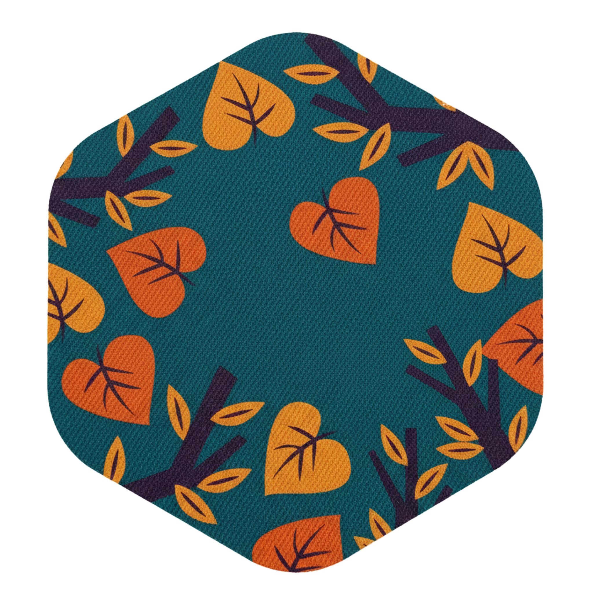 Printed Fabric Base - Custom Print + Embroidered Patches