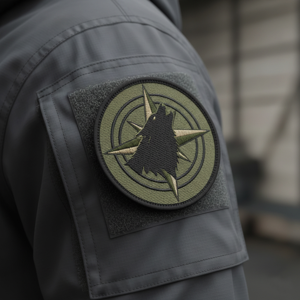 Professional & Durable Look Custom Velcro Patches