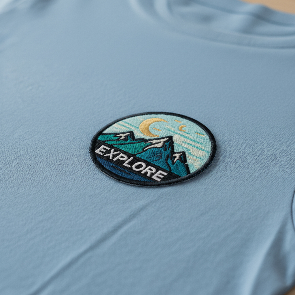 Professional Finish Custom Iron-On Patches