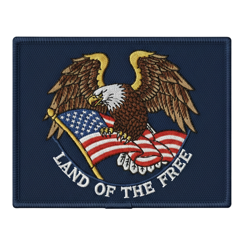 Rectangular Shape - Custom Patches All Embroidered