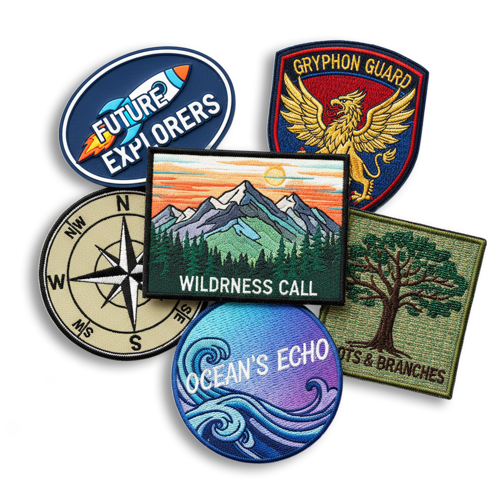 Velcro Backing Works With Every Patch Type Custom Velcro Patches