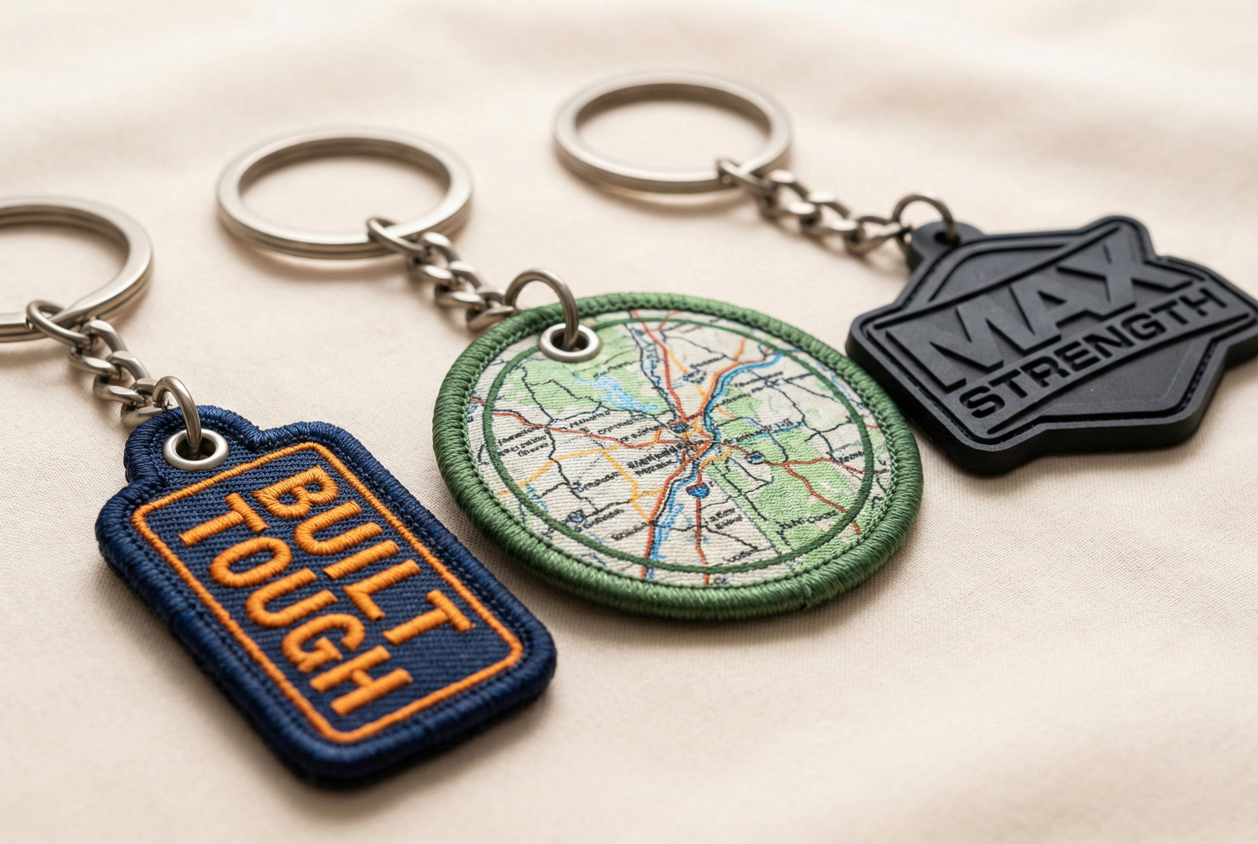 Clean Finishing - Custom Keychains