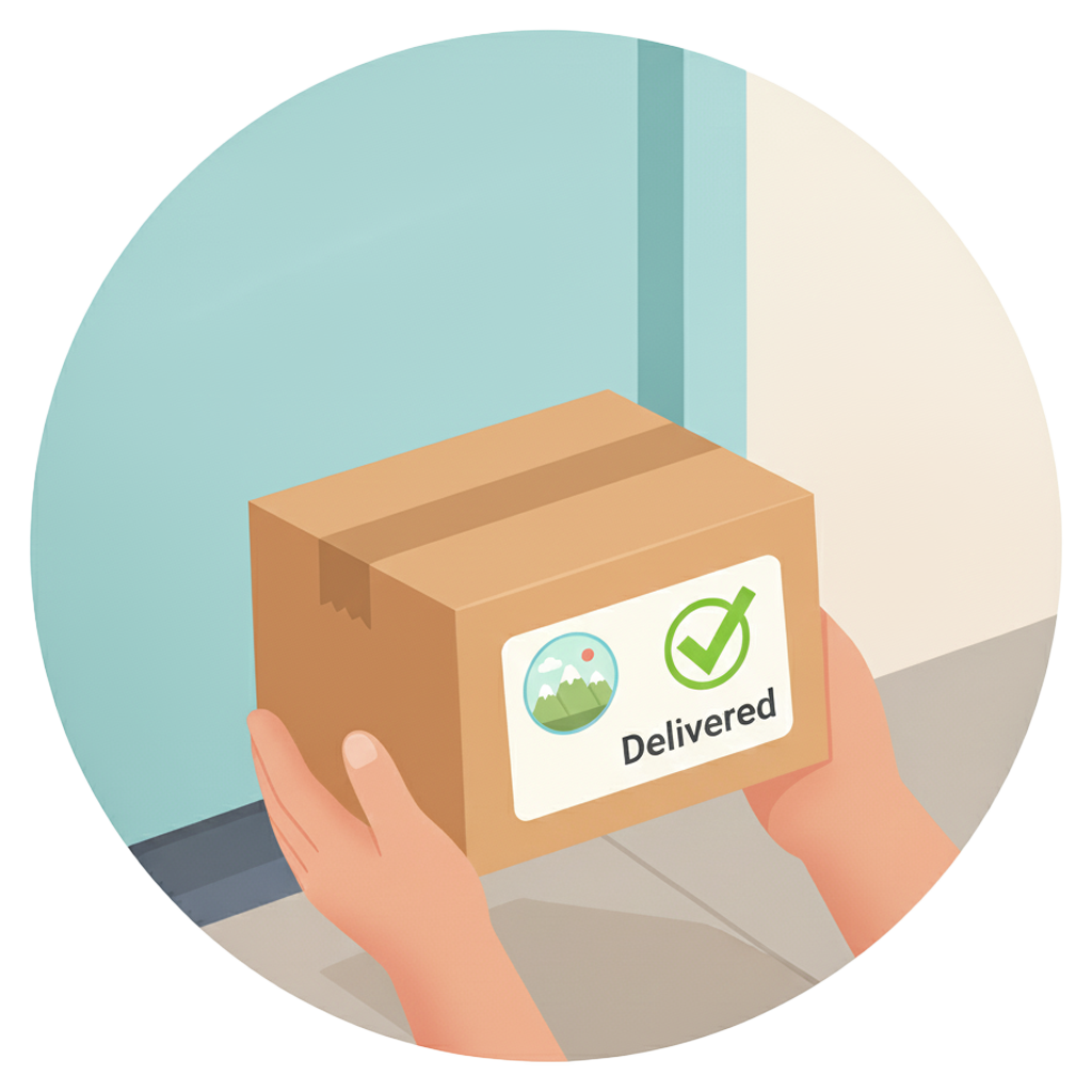 Delivered To Door Step-How It Works-AllEmbroidered