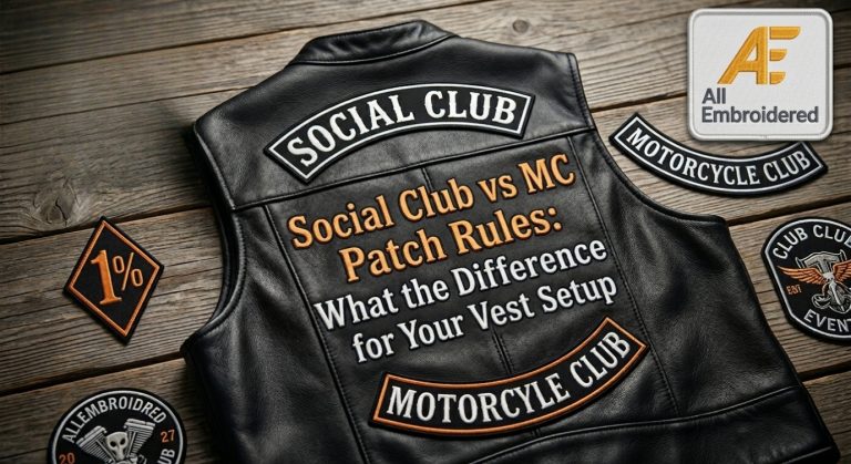 Social Club vs MC Patch Rules: What the Difference Means for Your Vest Setup
