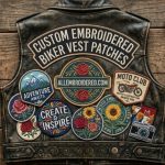 Custom Embroidered Biker Vest Patches