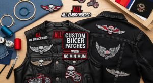 Custom Biker Patches With No Minimum: How to Order the Perfect Patch for Your Club or Vest
