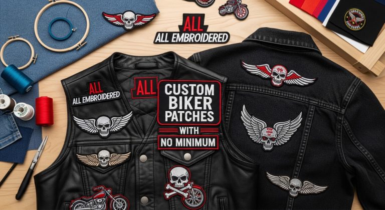 Custom Biker Patches With No Minimum: How to Order the Perfect Patch for Your Club or Vest