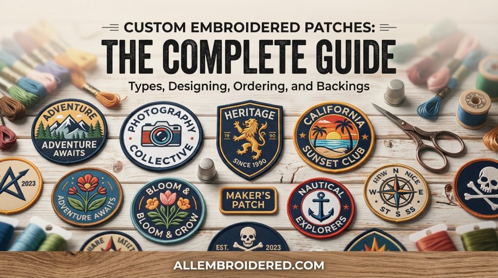 Custom Embroidered Patches: The Complete Guide