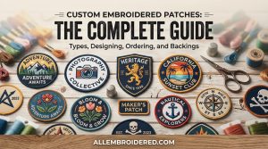Custom Embroidered Patches: The Complete Guide