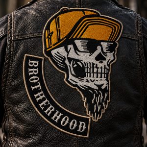 Unwanted Brotherhood Patch Set - Custom Motorcycle Patches - Custom Biker Patches