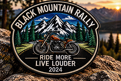 Ride & Rally Patches - Biker Event Patches